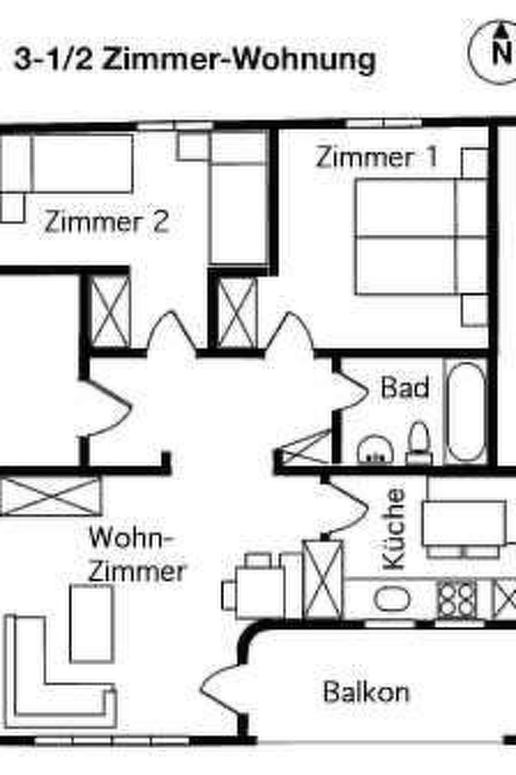 Foto 27 - Apartment mit 2 Schlafzimmern in Scuol mit blick auf die berge