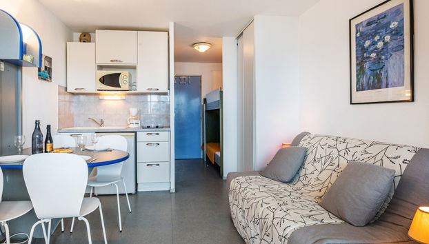 Apartment mit 1 Schlafzimmer in Canet-en-Roussillon mit schwimmbad - Foto 3