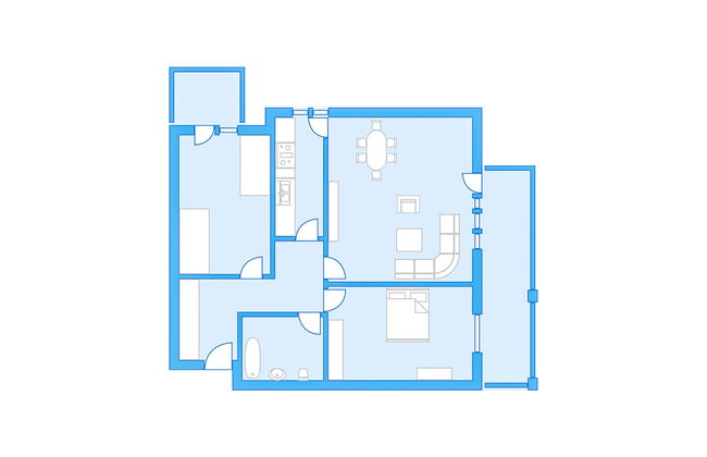 Apartamento de 3 quartos em Davos com jardim e terraço - Foto 17