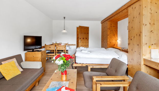Apartamento de 1 quarto em Davos com piscina e sauna - Foto 4