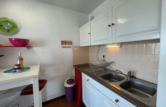 Apartamento de 1 quarto em La Grande-Motte com piscina e terraço - Foto 11
