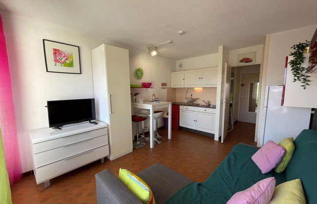 Apartamento de 1 quarto em La Grande-Motte com piscina e terraço - Foto 3
