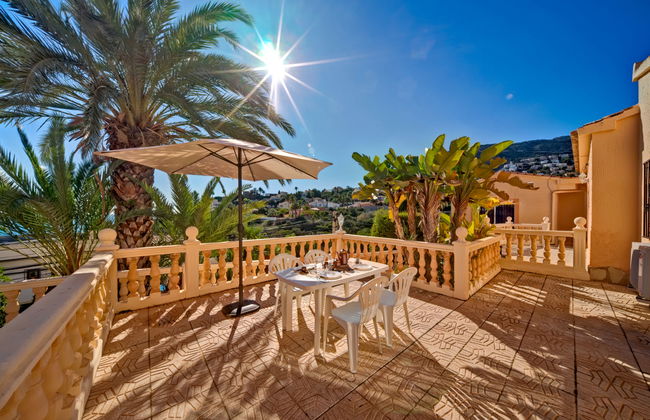 Appartamento con 3 camere da letto a Calp con piscina e giardino - Foto 1