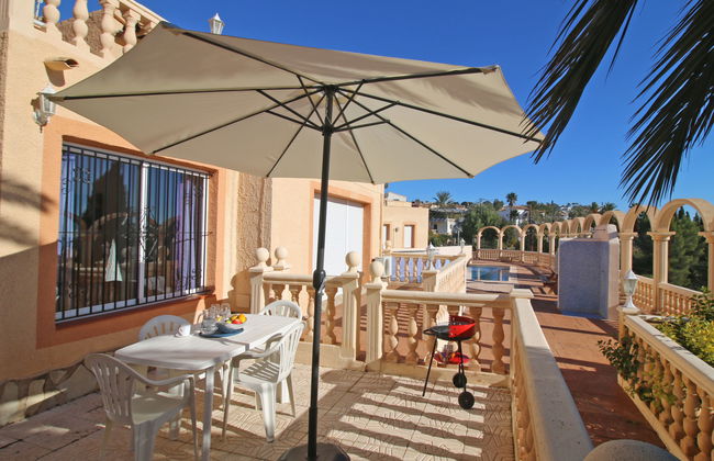 Appartamento con 3 camere da letto a Calp con piscina e giardino - Foto 5