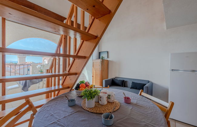 Apartamento de 4 quartos em Le Barcarès com piscina e terraço - Foto 8