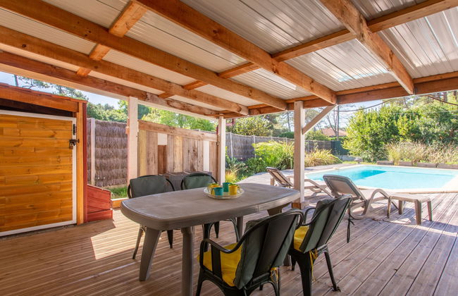 Casa de 4 quartos em Labenne com piscina privada e jardim - Foto 17