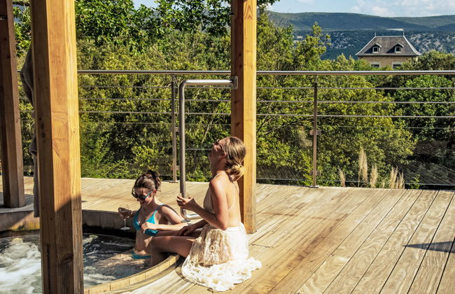 Casa de 3 quartos em Lagorce com piscina e terraço - Foto 32