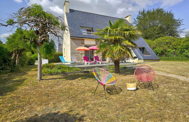Casa de 6 quartos em Combrit com jardim e terraço - Foto 1