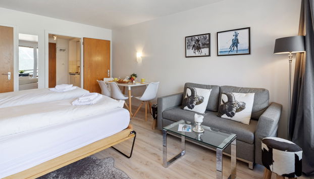Apartment mit 1 Schlafzimmer in Arosa - Foto 3