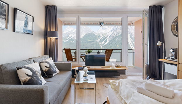 Apartment mit 1 Schlafzimmer in Arosa - Foto 2
