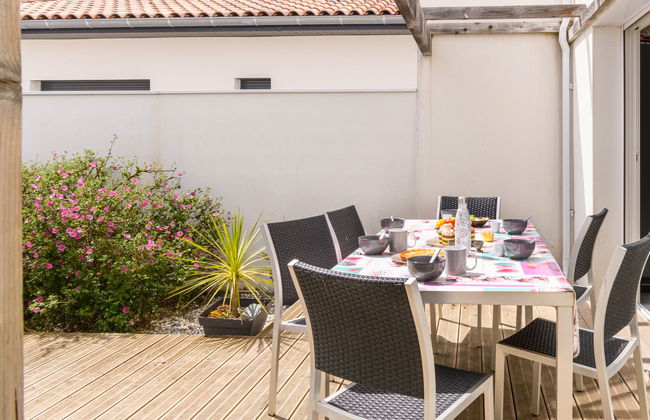 Appartamento con 3 camere da letto a Mimizan con giardino e terrazza - Foto 10