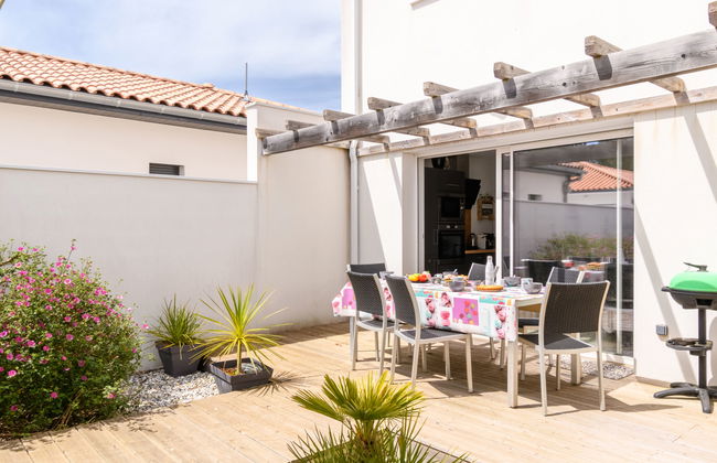 Appartamento con 3 camere da letto a Mimizan con giardino e terrazza - Foto 13