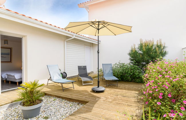 Appartamento con 3 camere da letto a Mimizan con giardino e terrazza - Foto 9