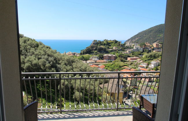 Apartamento de 3 quartos em Moneglia com piscina e jardim - Foto 17