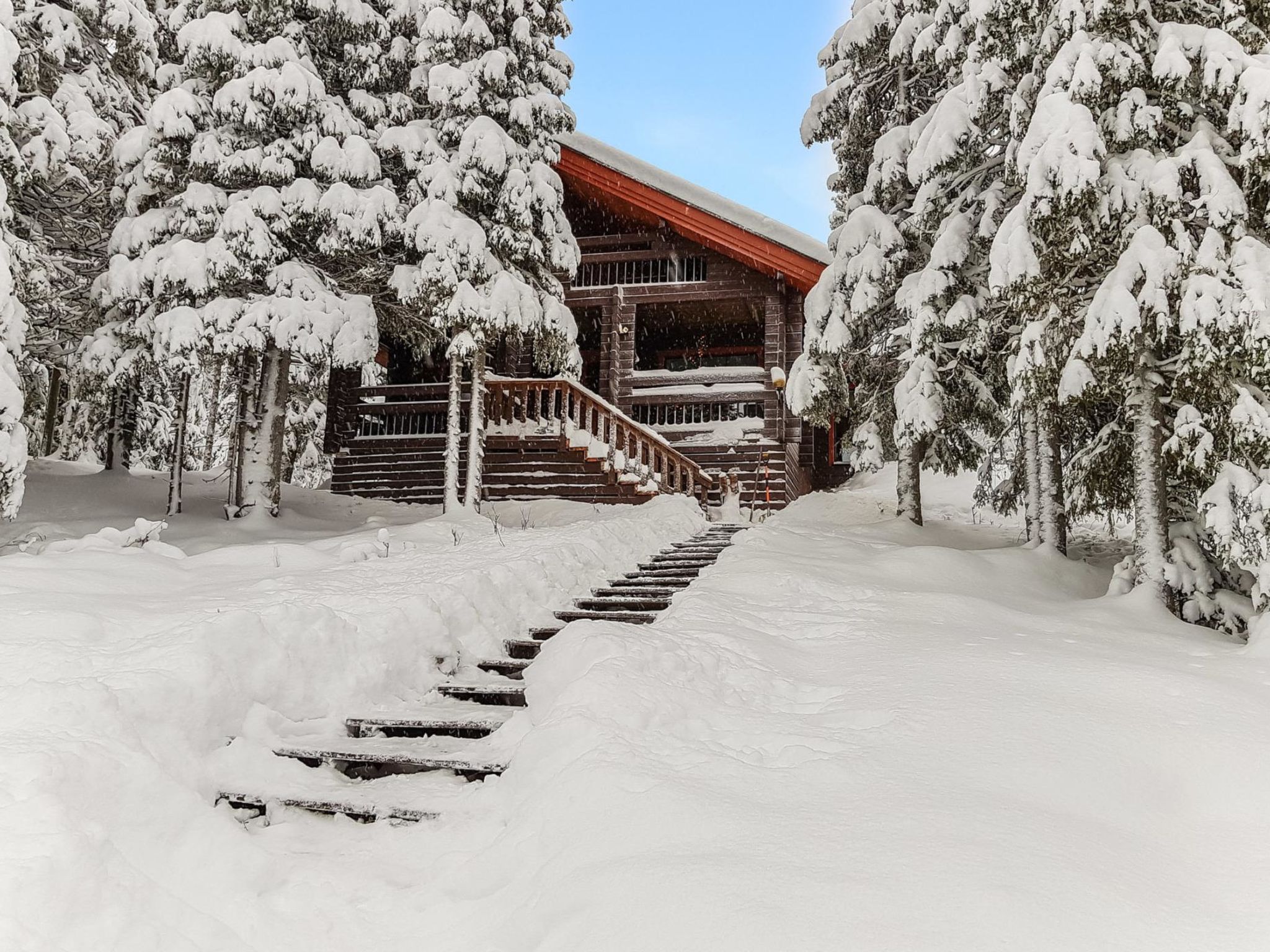 Foto 3 - Casa de 2 quartos em Kuusamo com sauna e vista para a montanha