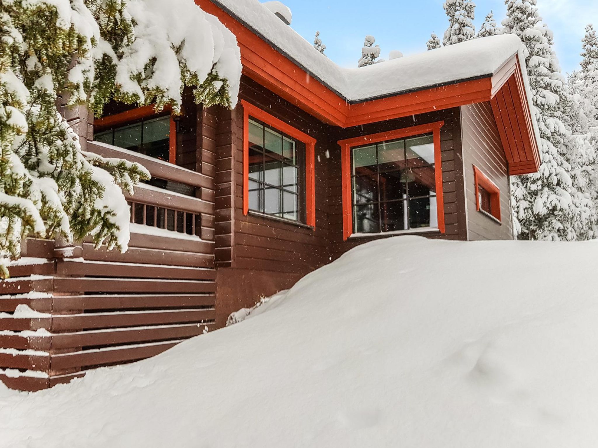 Foto 6 - Casa con 2 camere da letto a Kuusamo con sauna e vista sulle montagne