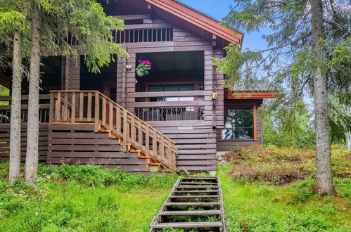 Foto 1 - Casa de 2 quartos em Kuusamo com sauna e vista para a montanha