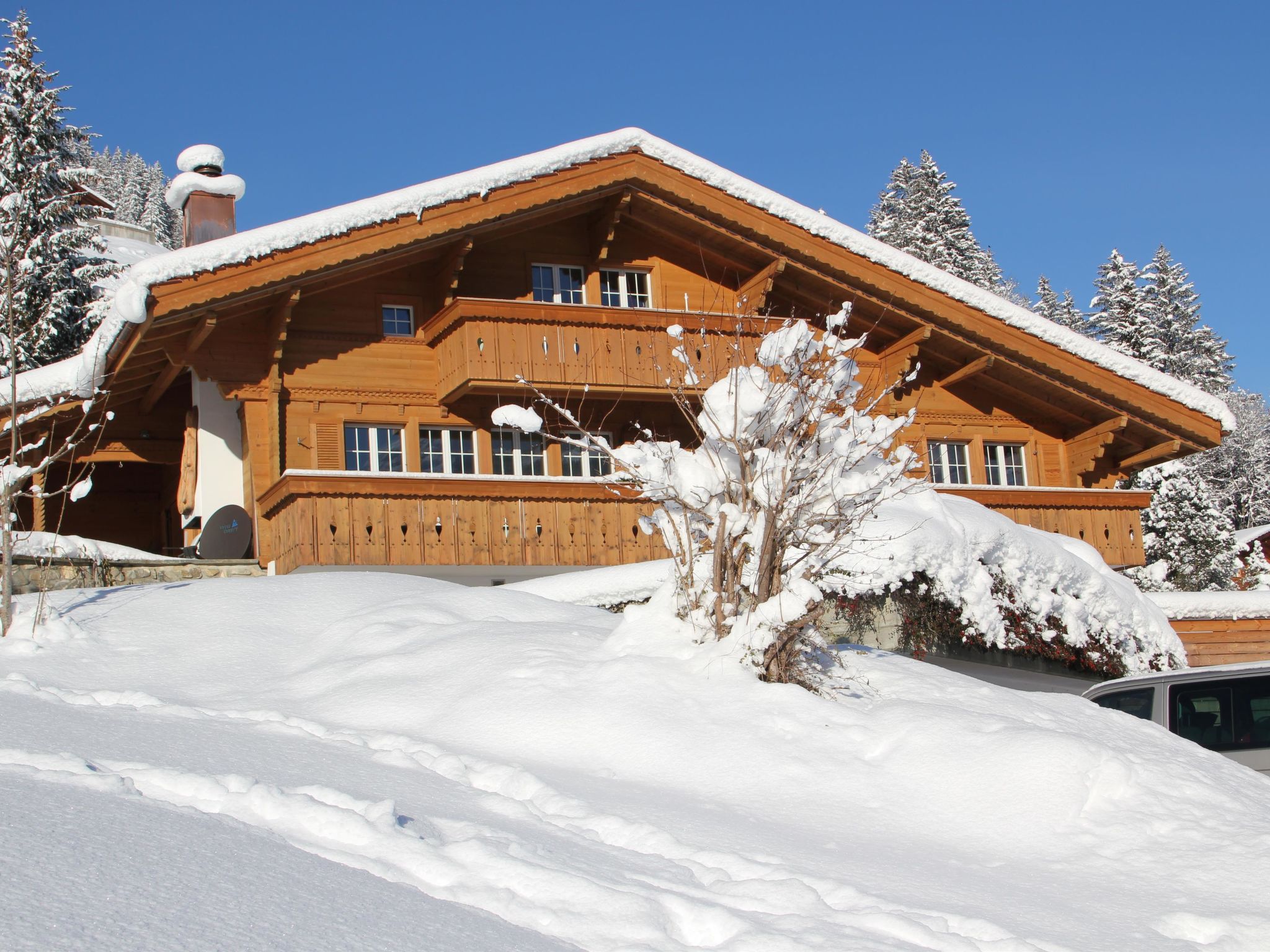 Photo 11 - Appartement de 2 chambres à Lenk avec vues sur la montagne