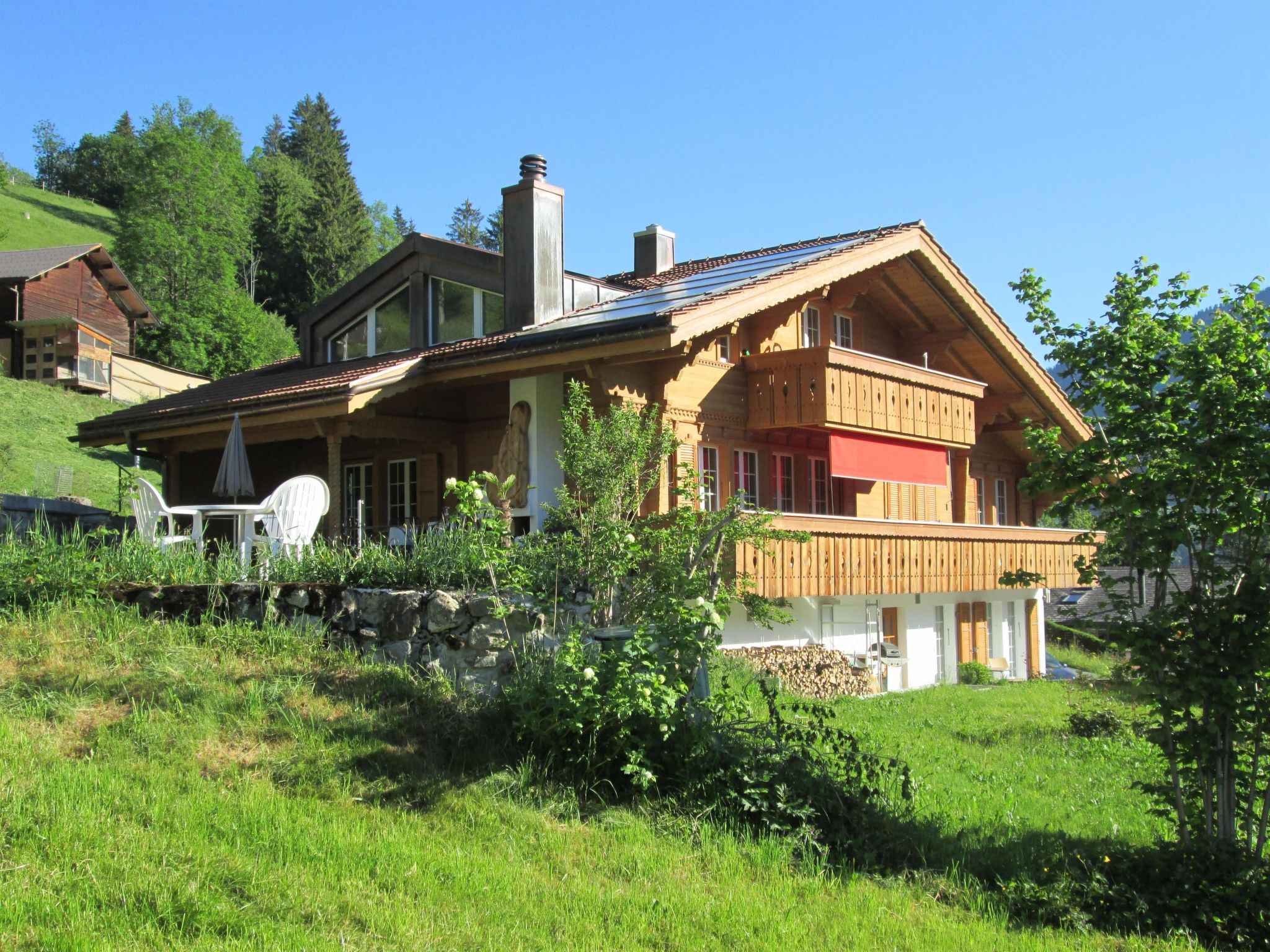 Photo 5 - Appartement de 2 chambres à Lenk avec vues sur la montagne