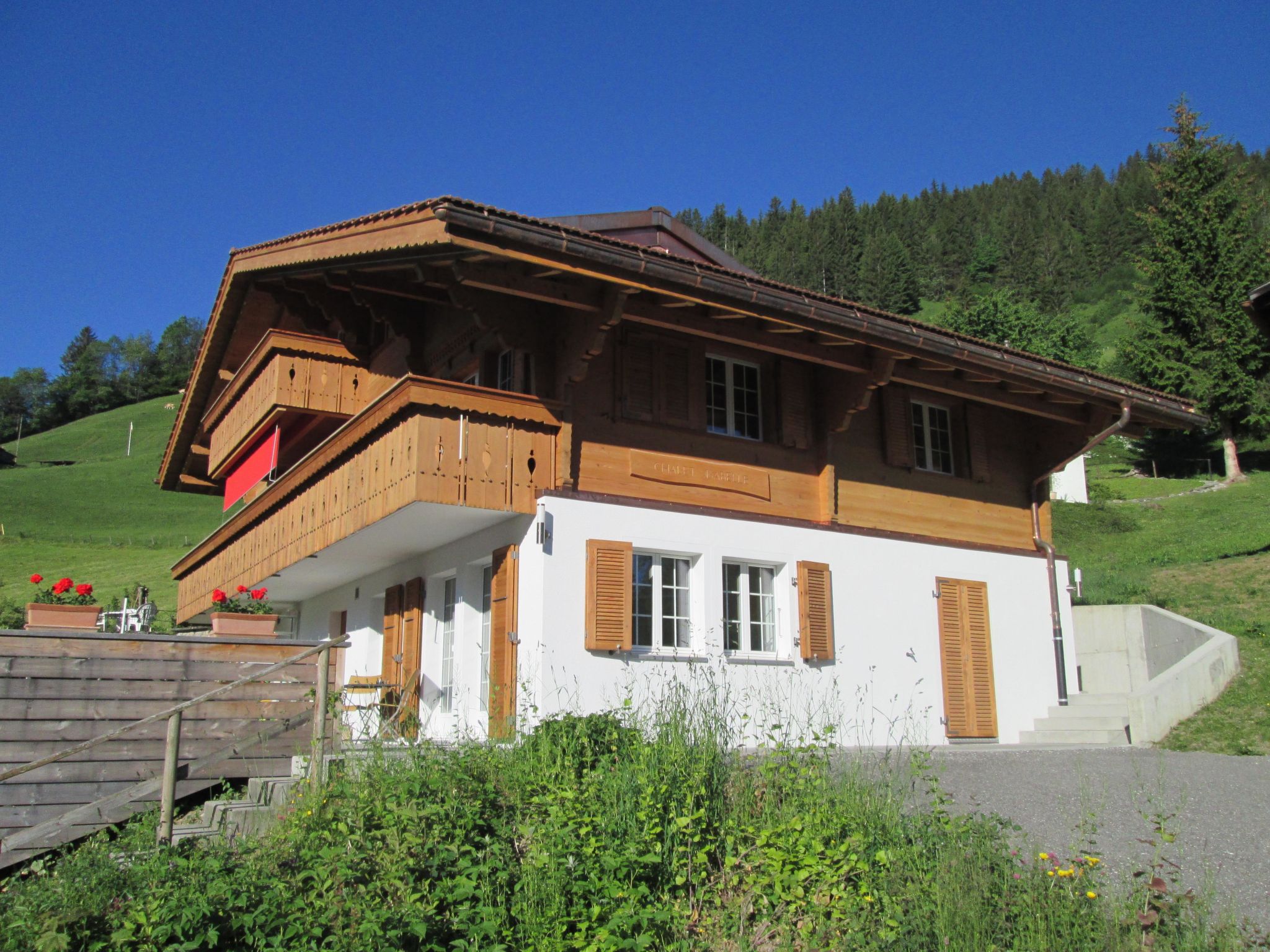 Photo 3 - Appartement de 2 chambres à Lenk avec vues sur la montagne