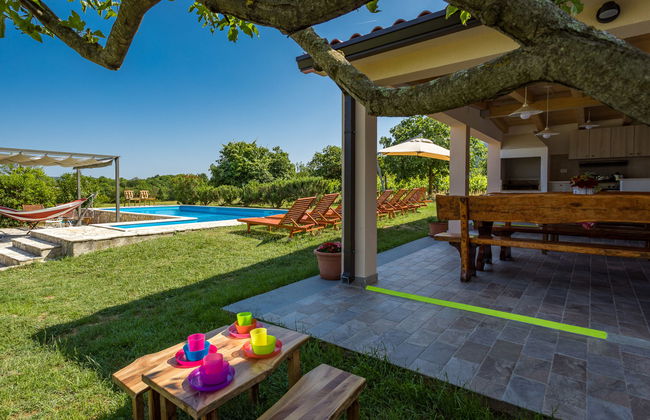 Casa de 6 quartos em Pićan com piscina privada e jardim - Foto 55