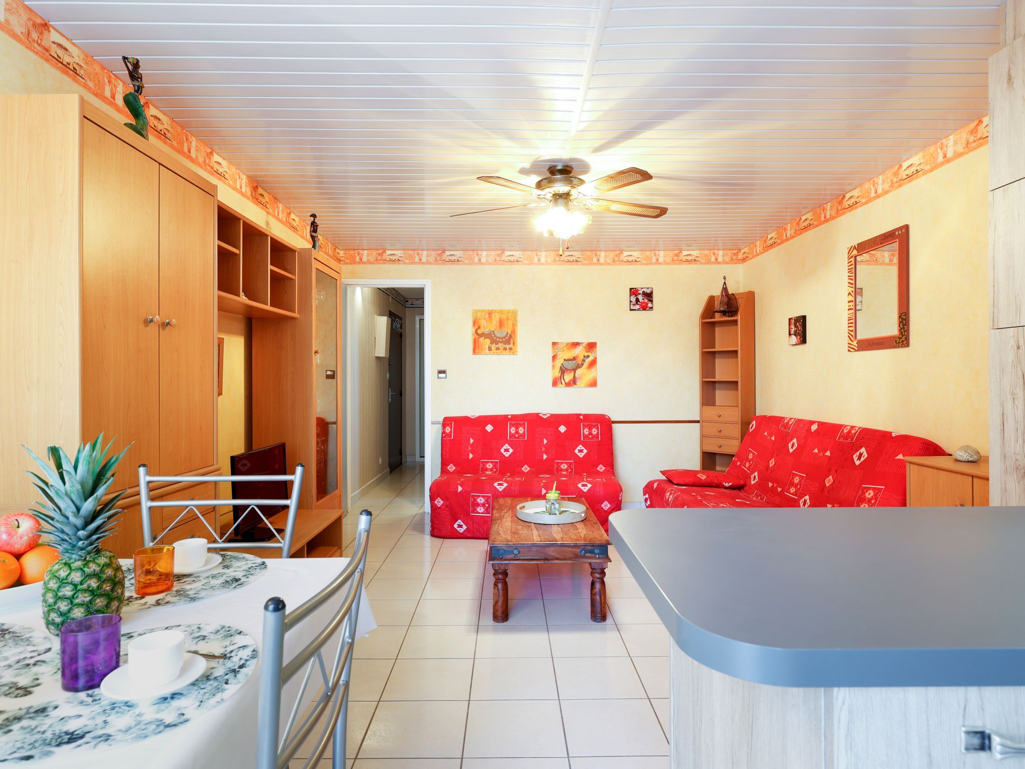 Foto 1 - Appartamento con 1 camera da letto a Agde con vista mare