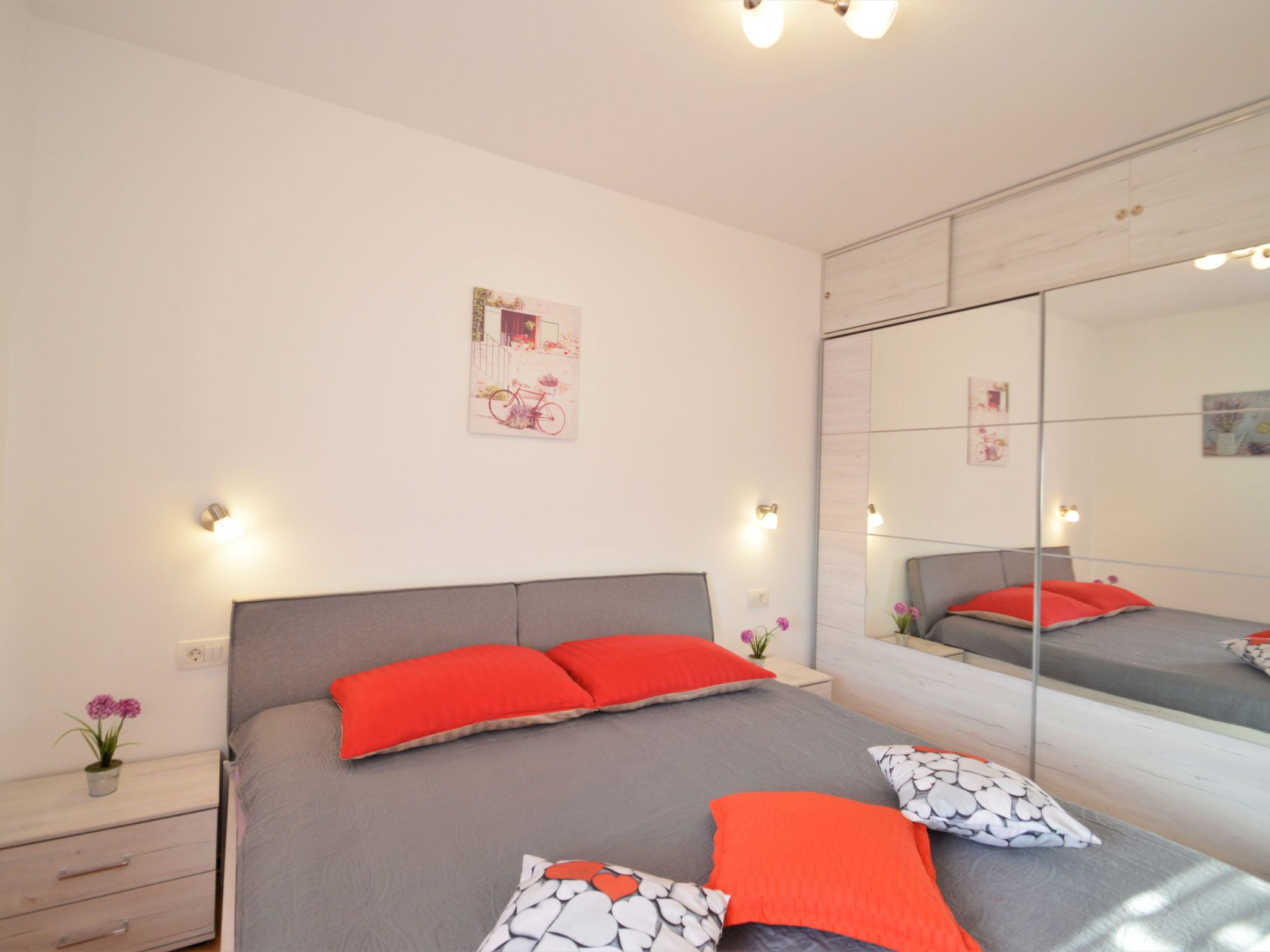 Foto 13 - Appartamento con 1 camera da letto a Rovinj con vista mare