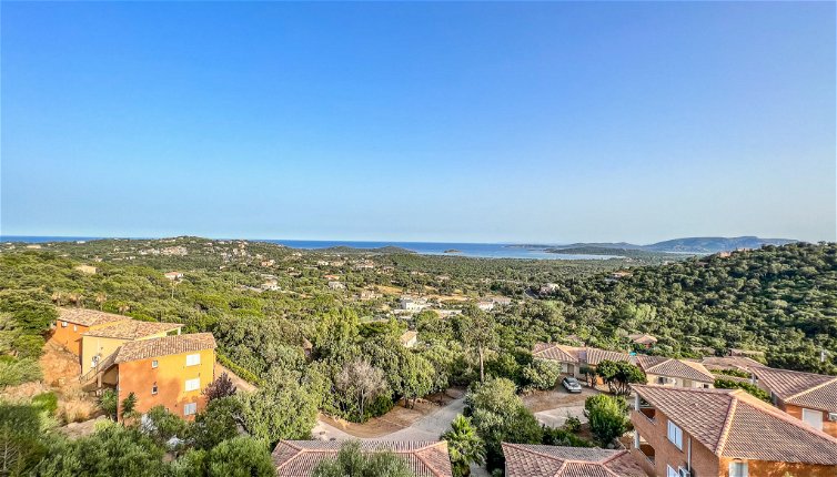 Foto 1 - Casa de 4 habitaciones en Zonza con piscina y vistas al mar