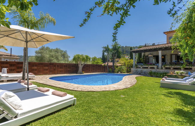 Casa de 4 quartos em Mancor de la Vall com piscina privada e jardim - Foto 35