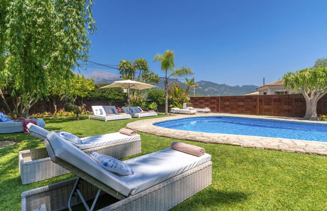 Casa de 4 quartos em Mancor de la Vall com piscina privada e jardim - Foto 32