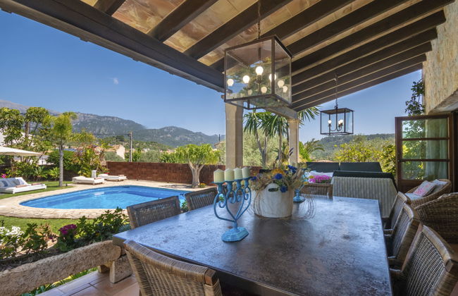 Casa de 4 quartos em Mancor de la Vall com piscina privada e jardim - Foto 38