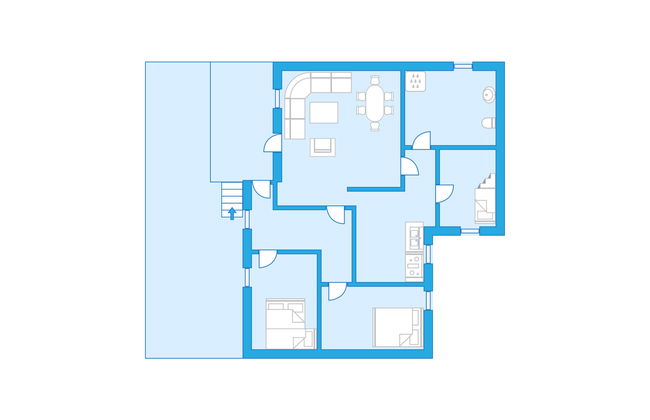 Haus mit 4 Schlafzimmern in Os mit garten und terrasse - Foto 13