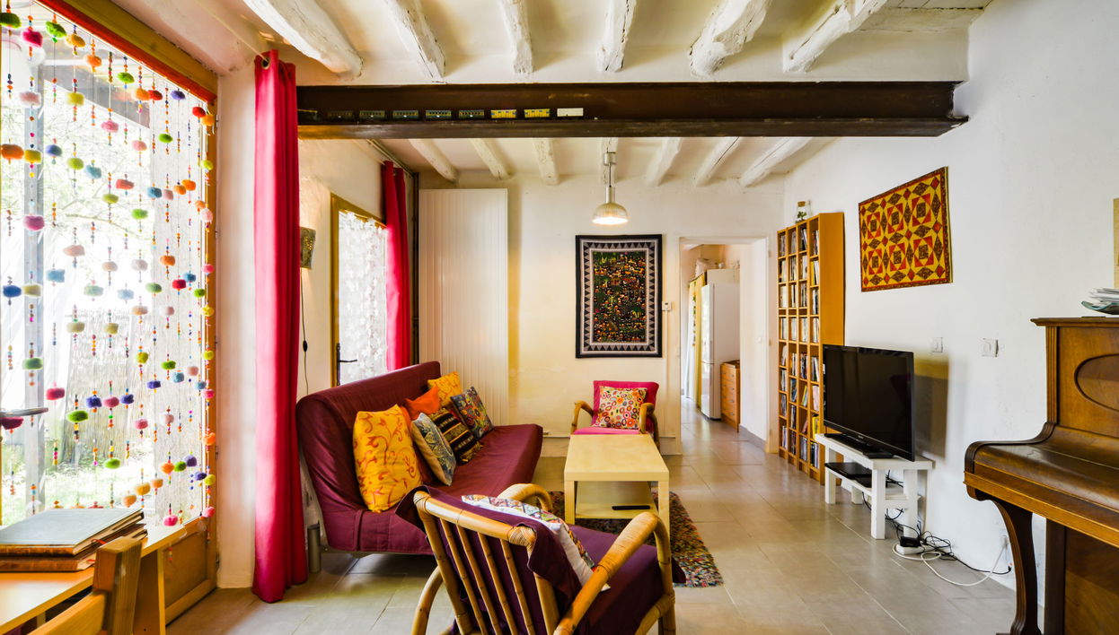 Casa de 2 quartos em Chissay-en-Touraine com jardim e terraço - Foto 1