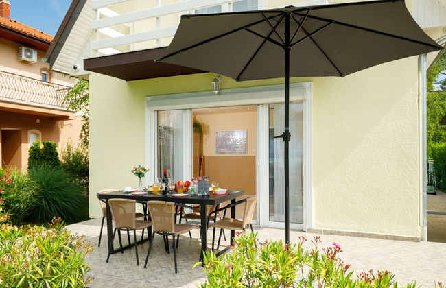 Casa de 3 quartos em Balatonlelle com jardim e terraço - Foto 28