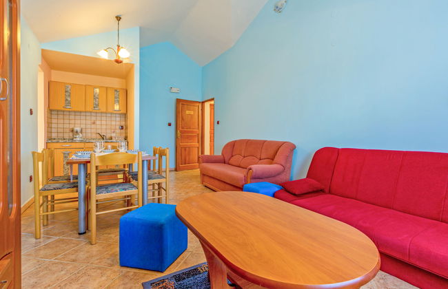 Appartamento con 2 camere da letto a Karlobag con piscina e terrazza - Foto 5