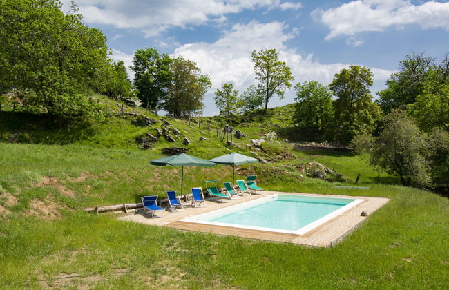Casa con 3 camere da letto a Fabbriche di Vergemoli con piscina e giardino - Foto 24