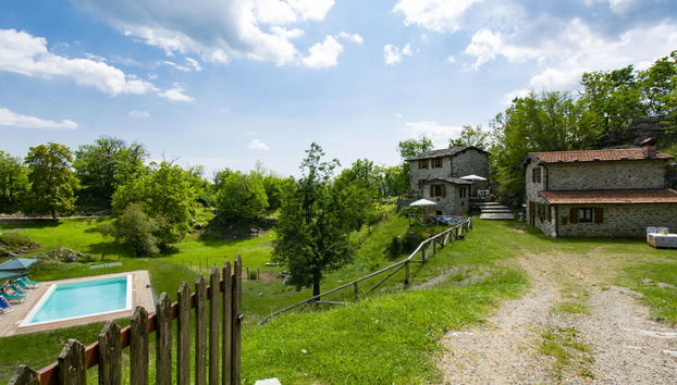 Casa con 3 camere da letto a Fabbriche di Vergemoli con piscina e giardino - Foto 5