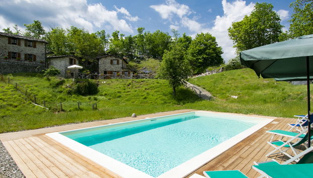 Casa con 3 camere da letto a Fabbriche di Vergemoli con piscina e giardino - Foto 3