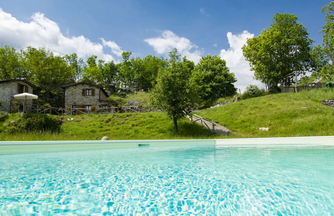 Casa con 3 camere da letto a Fabbriche di Vergemoli con piscina e giardino - Foto 2