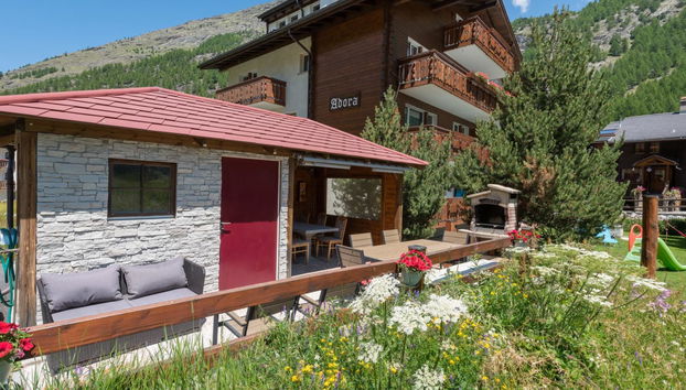 Apartment mit 3 Schlafzimmern in Saas-Almagell mit garten - Foto 5