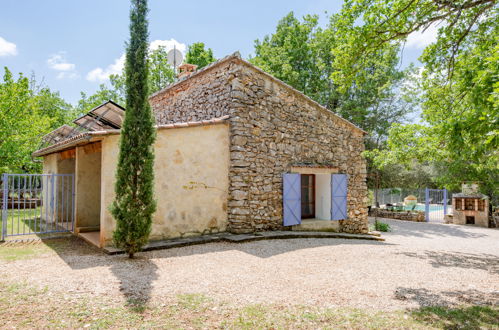 Foto 22 - Casa con 2 camere da letto a Régusse con piscina privata e giardino