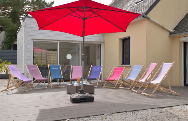 Casa de 5 quartos em Arzon com jardim e terraço - Foto 5