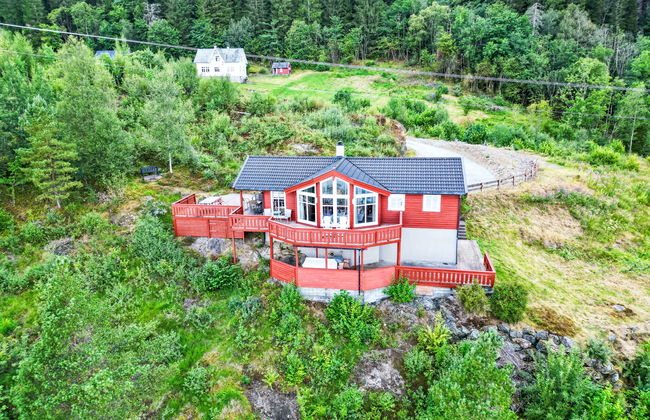 Casa con 5 camere da letto a Tysnes con giardino e terrazza - Foto 21