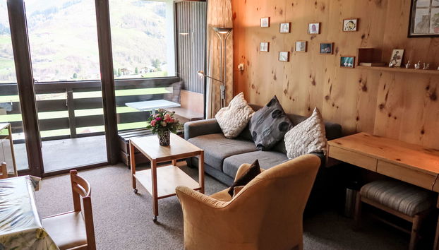 Apartment mit 1 Schlafzimmer in Disentis/Mustér mit schwimmbad und garten - Foto 2