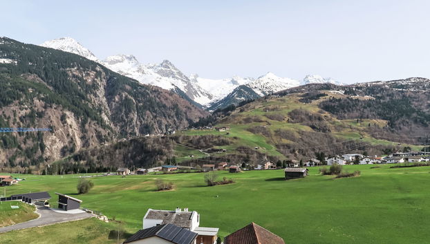 Apartment mit 1 Schlafzimmer in Disentis/Mustér mit schwimmbad und garten - Foto 5