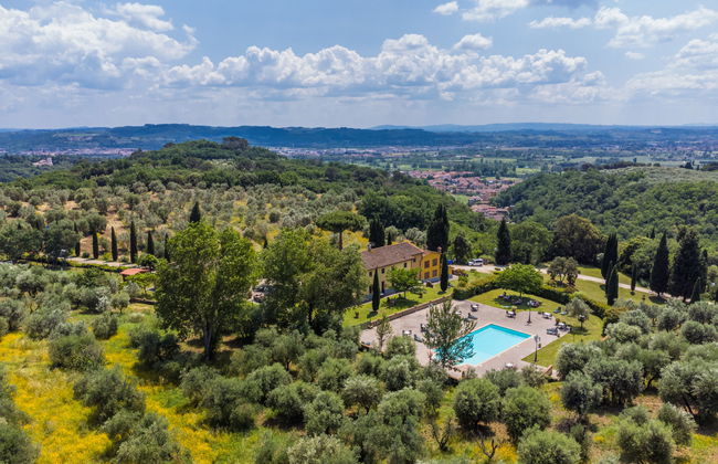 Apartamento de 2 quartos em Capraia e Limite com piscina e jardim - Foto 42