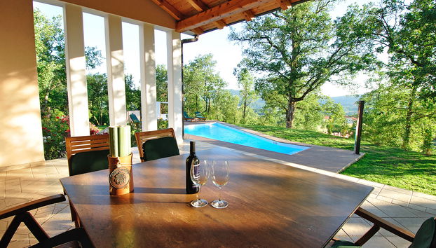 Casa de 4 quartos em Buzet com piscina privada e jardim - Foto 4