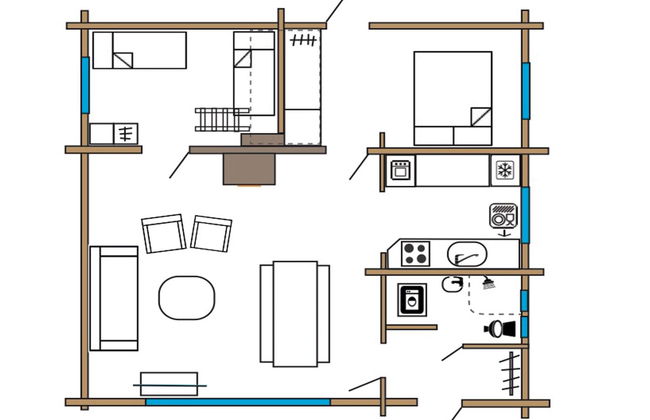 Haus mit 2 Schlafzimmern in Mikkeli mit sauna - Foto 31