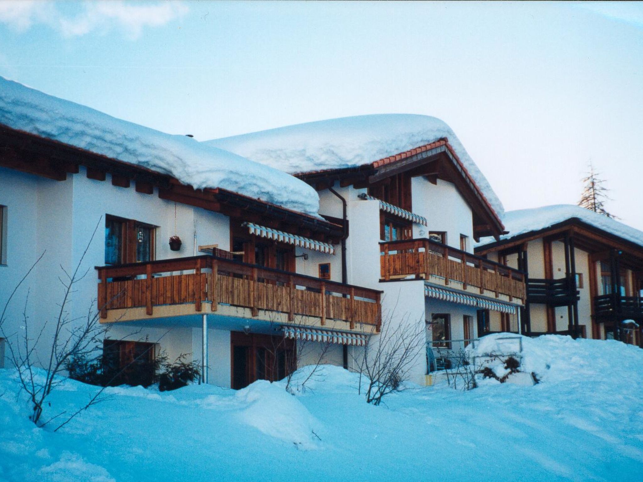 Foto 4 - Apartamento de 2 habitaciones en Laax con sauna y vistas a la montaña