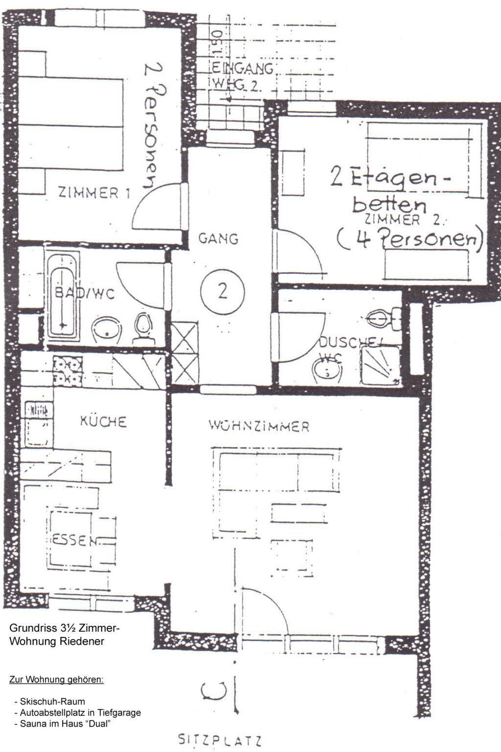 Photo 8 - Appartement de 2 chambres à Laax avec sauna et vues sur la montagne